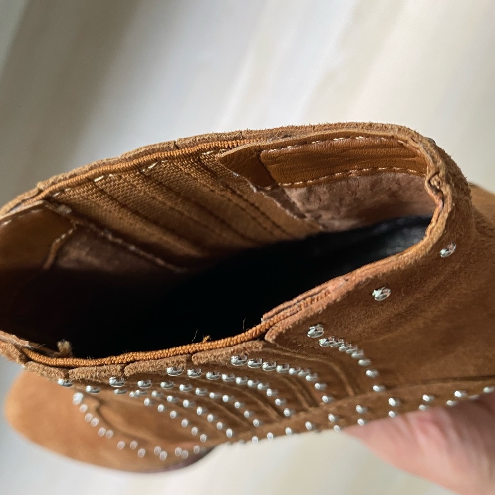 NEW! Dolce Vita Suede Dexter Studded Booties, Size 8.5US - Picture 6 of 9